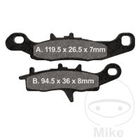 Bremsklotz f&uuml;r Kawasaki KFX 450 700 KVF 650 LT-V 700
