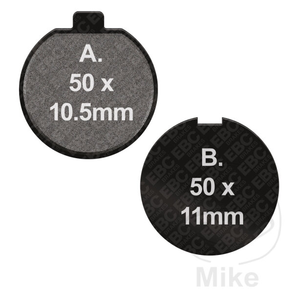 EBC brake pads standard FA035