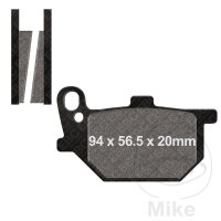 Pattino del freno per Yamaha RD 250 400 XS 400 750