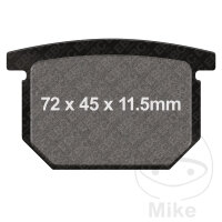 EBC Plaquettes de frein standard FA065