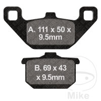 EBC Plaquettes de frein standard FA085
