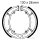 Brake shoes with spring for Yamaha DT SR RD XT 125 250 350 Beluga 74-92