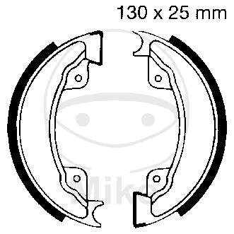 Ganasce freno con molla per Honda XL 500 R Pro Link 82-85