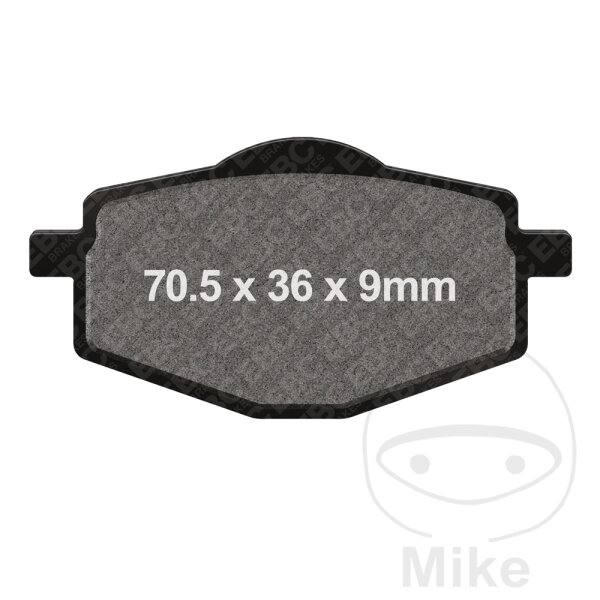 EBC Plaquettes de frein standard FA101TT