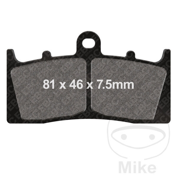 Brake pad for BMW K 1200 1300 R 850 1100 1150 1200 Kawasaki ZRX 400 E