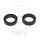 Fork seal set 33 x 46 x 11 for Honda FES 125 150 SH 125 150 Kawasaki KX 65