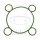 Junta de culata para Derbi Atlantis Paddock Predator 50 LC # 1998-2003