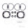 Cylinder gasket set for BMW R 60 75 80 # 1976-1994