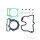 Cylinder gasket set for BMW F Bombardier DS 650 # 1993-2005