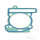 Cylinder base gasket for Piaggio Hexagon Liberty Sfera Vespa ET4 125