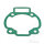 Cylinder base gasket for Aprilia SR Gilera Runner Italjet Dragster Piaggio