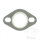 Joint de collecteur 26.5x44x1.5mm ATH pour Derbi GPR 50 03-06 # Senda 50 03-05