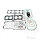 Kit de joints complet ATH pour Suzuki GSX-R 1100 W # 1993-1997