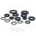 Engine gasket set for Ducati Monster 600 750 900 ST2 944 Sporttouring 750