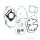 Complete set of seals for Honda XR 400 NE03A # 1996-2002