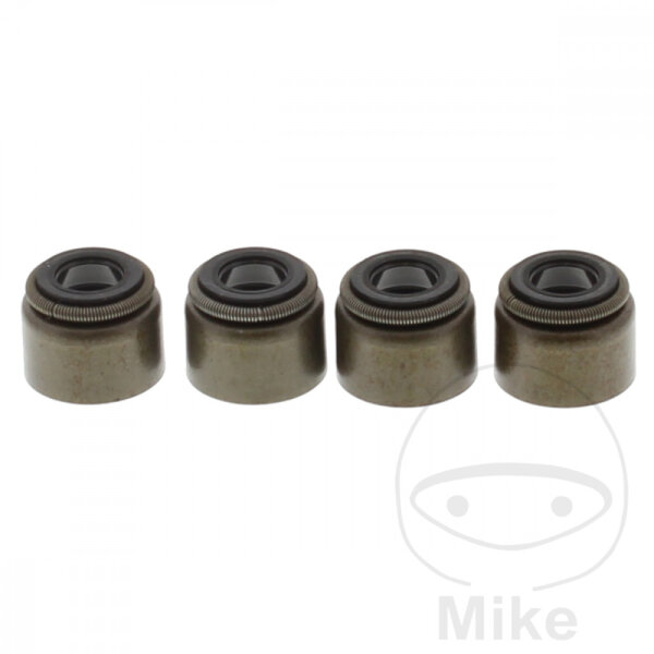 Valve stem seal for Kawasaki GPZ KFX KLX KLR KVF KX Z 250 305 450
