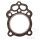 Junta de culata para Moto Guzzi V50 500 I II PB500 # 1977-1980