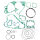 Jeu complet de joints pour Suzuki RM 125 RF14A # 1989-1991