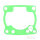 Cylinder base gasket for Kawasaki KX 250 D # 1986