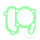 Cylinder base gasket for Yamaha YFM 80 # 2000-2008