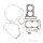 Jeu complet de joints pour Kawasaki KLE Ninja Z 300 Versys # 2013-2017