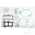 Gasket set engine without valve cover gasket ATH for Yamaha XT-Z 1200 # 10-18
