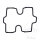 Valve cover gasket ATH for Honda VF 400 500 # 1983-1984