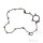 Clutch cover gasket for Aprilia MXV 450 VTC0C # 2008-2015