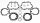 Cylinder gasket set for Moto Guzzi Bellagio Breva Norge Sport 940 1200