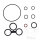 Gasket O-ring set engine ATH for Vespa Sprint 125 3V ie # 2014-2017