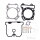 Juego de juntas de cilindro ATH para Suzuki DR-Z 400 # 2000-2008