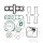 Complete set of seals for Yamaha XJ 650 # 1980-1981