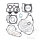 Kit de joints complet ATH pour Husqvarna FE 250 KTM EXC-F 250 ie4T # 2020