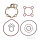Kit de joints de cylindre ATH pour Aprilia 50 HM Moto 50 Yamaha 50