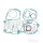 Kit de juntas sin juntas de eje ATH para Honda TLR 200 86-87 # XL 200 83-84