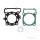 Cylinder gasket set ATH for Kawasaki KLX 250 E Typ LX250E # 1993-1995