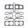 Cylinder gasket set ATH for Kawasaki ZR 1100 Zephyr A # 1992-1995