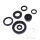 Set di paraoli ATH per Yamaha YZ 250 2T # 1988-1997