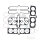 Cylinder gasket set ATH for Yamaha FZR 1000 Genesis # 1987-1988