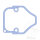 Valve cover gasket original for Piaggio Ape 400 # 2014-2017