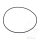 Guarnizione coperchio valvole 2,5x127 mm ATH per AGM Baotian Benzhou Jiajue Jonway Rex SYM
