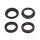 Junta de horquilla 39 x 52 x 11 para Honda CB 900 1100 GL 1100 VT 750 XL 600