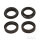 Fork seal set 37 x 50 x 11 for Kawasaki EN ER 500 GPZ 500 Suzuki GZ 125