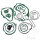 Jeu complet de joints pour Kawasaki KL Z 250 # 1978-1984