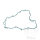 Clutch cover gasket for KTM EGS EXC SX 250 300 # 1993-2003