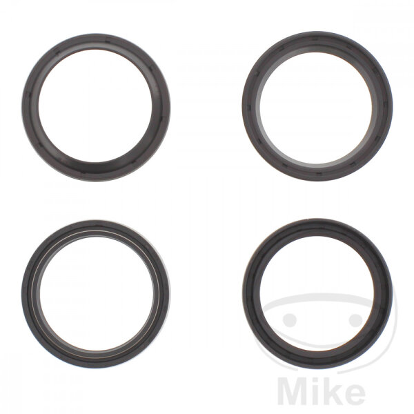 Fork seal set 46 x 58 x 10 for Honda XR 650 R Kawasaki KX 125 Suzuki RM 125