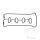 Valve cover gasket for Honda CBR 600 # 2001-2007