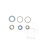 Engine gasket set for Honda SFX SH SJ SXR 50 100 Scoopy # 1995-2001