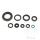 Engine gasket set for Honda CR 250 500 R # 1985-2001