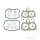 Set guarnizioni cilindro per Honda GL 1200 D Goldwing # 1984-1988